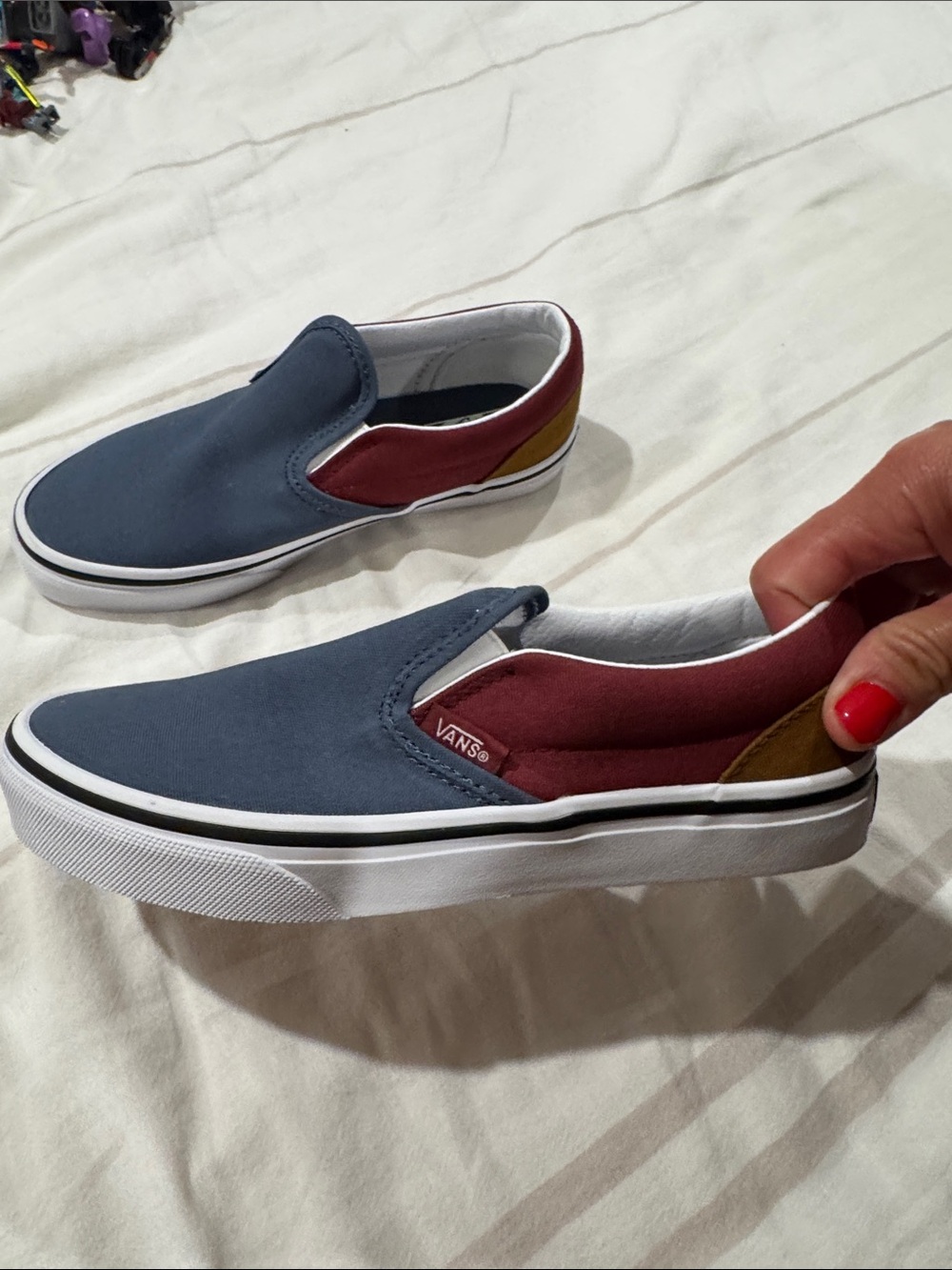 Vans Two-Tone Colorblock Classic Slip-On
